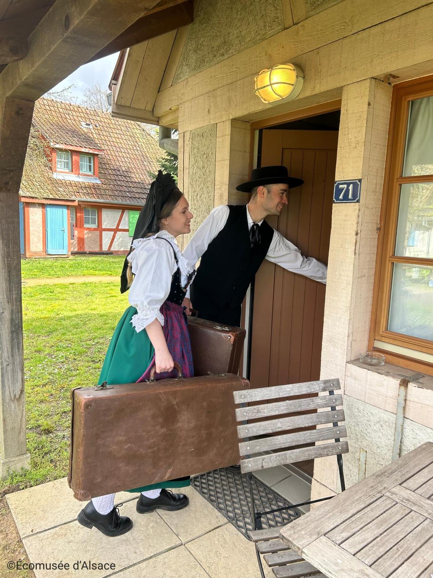 Les Loges De L'Ecomusee D'Alsace Ungersheim Exterior foto