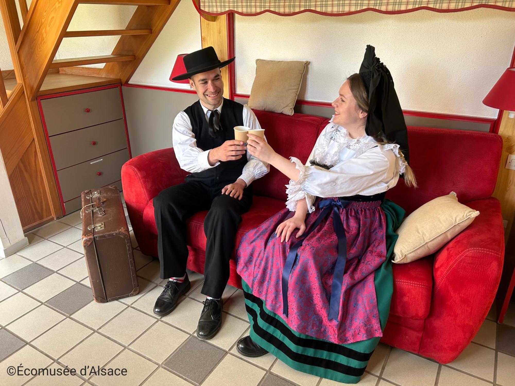 Les Loges De L'Ecomusee D'Alsace Ungersheim Exterior foto